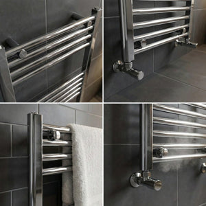 Heated Towel Rail 600x800mm – Wall Mounted Ladder Radiator