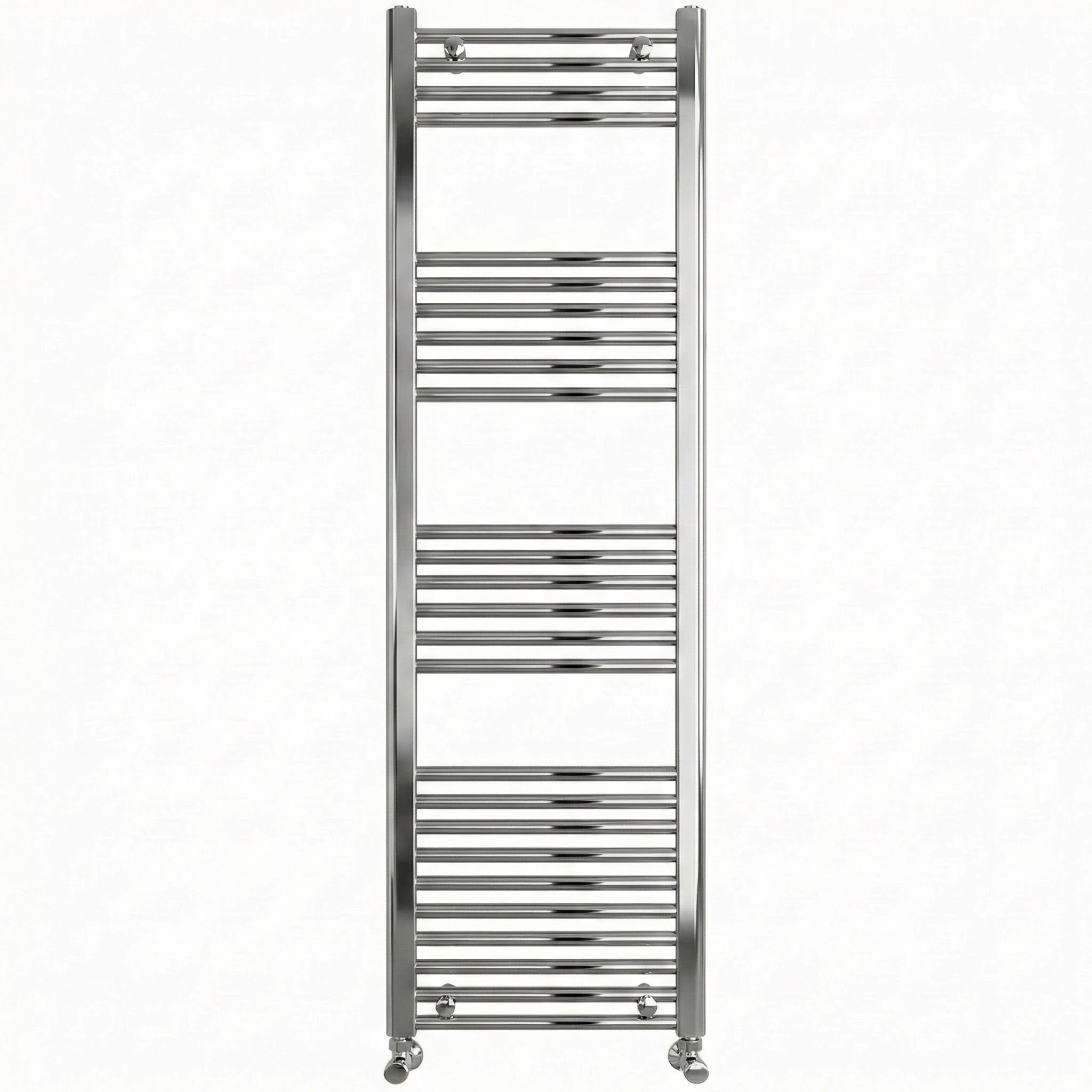 Chrome Heated Towel Rail 400x1600mm – Wall Mounted Ladder Radiator