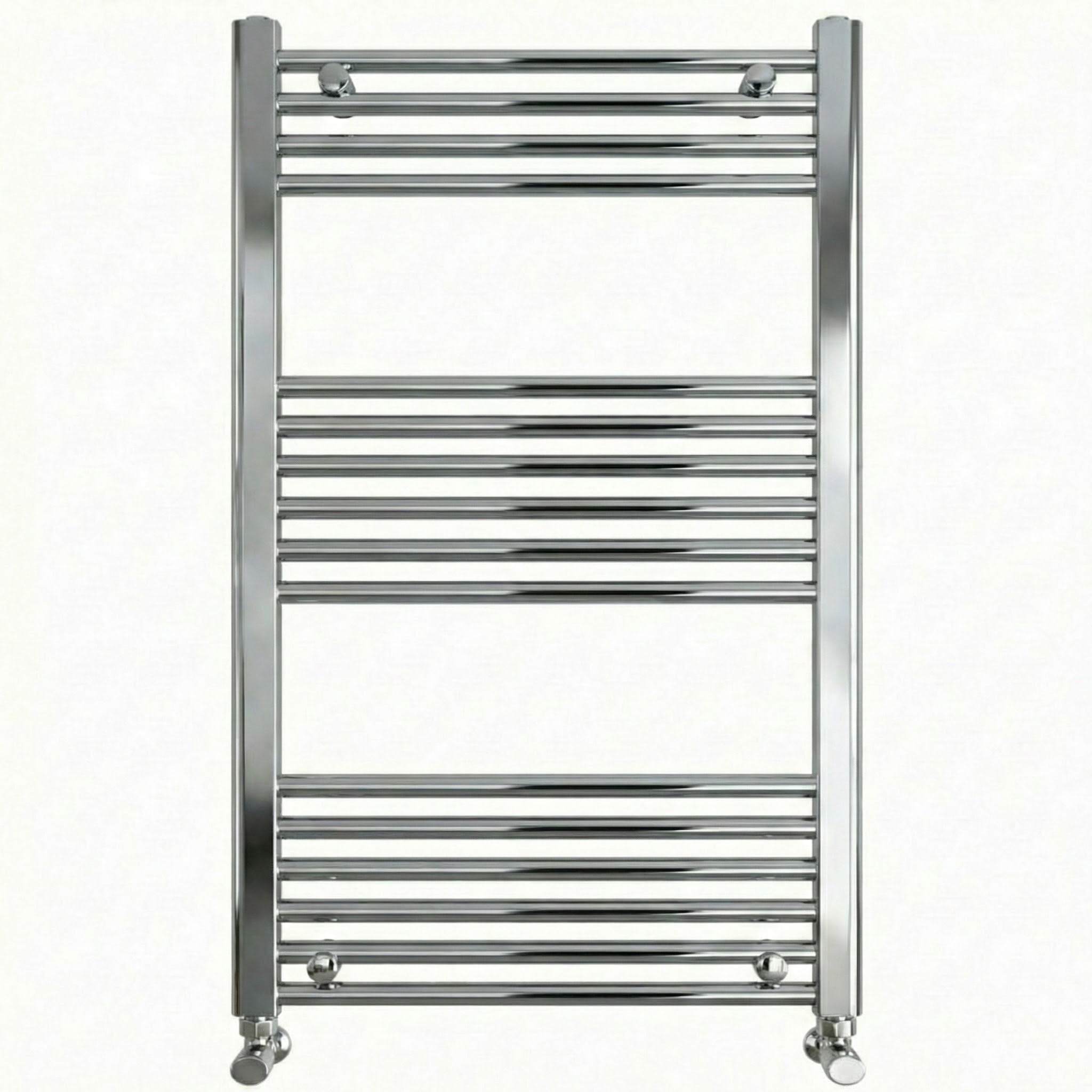 Chrome Heated Towel Rail 600x1200mm – Wall Mounted Ladder Radiator
