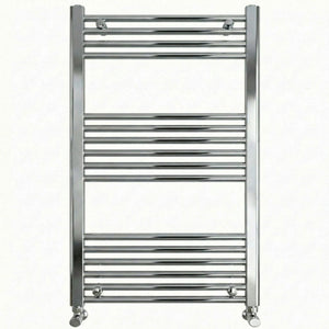 Chrome Heated Towel Rail 600x1200mm – Wall Mounted Ladder Radiator