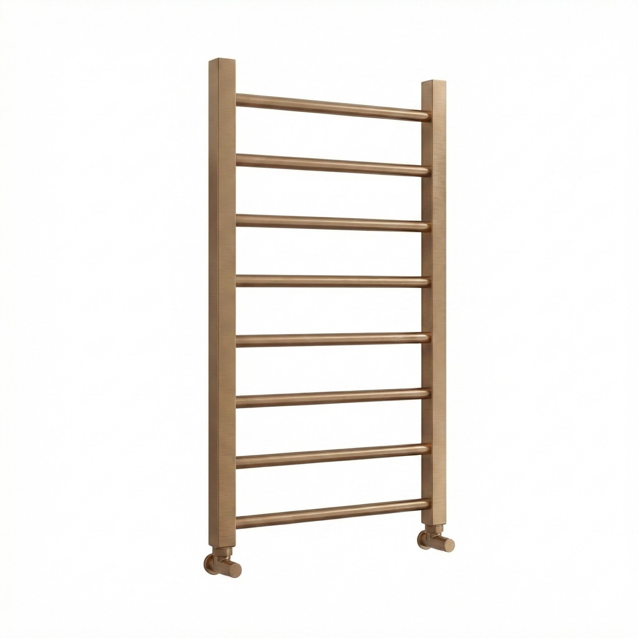 Heated Towel Rail –Bronze– 500 x 800mm – Straight Bars
