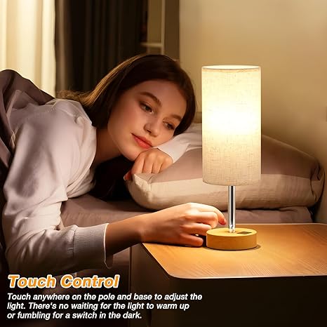 Touch Bedside Table Lamp