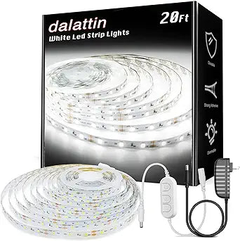 dalattin White LED Strip Lights