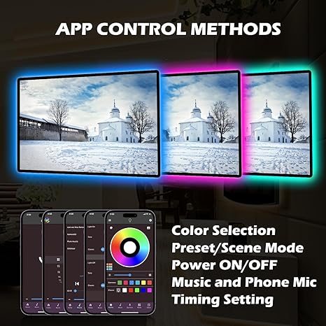 KIKO Powered Led Strip Lights,