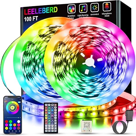 Leeleberd Led Lights for Bedroom