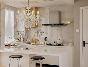 Clear 8 Lights K9 Crystal Chandelier