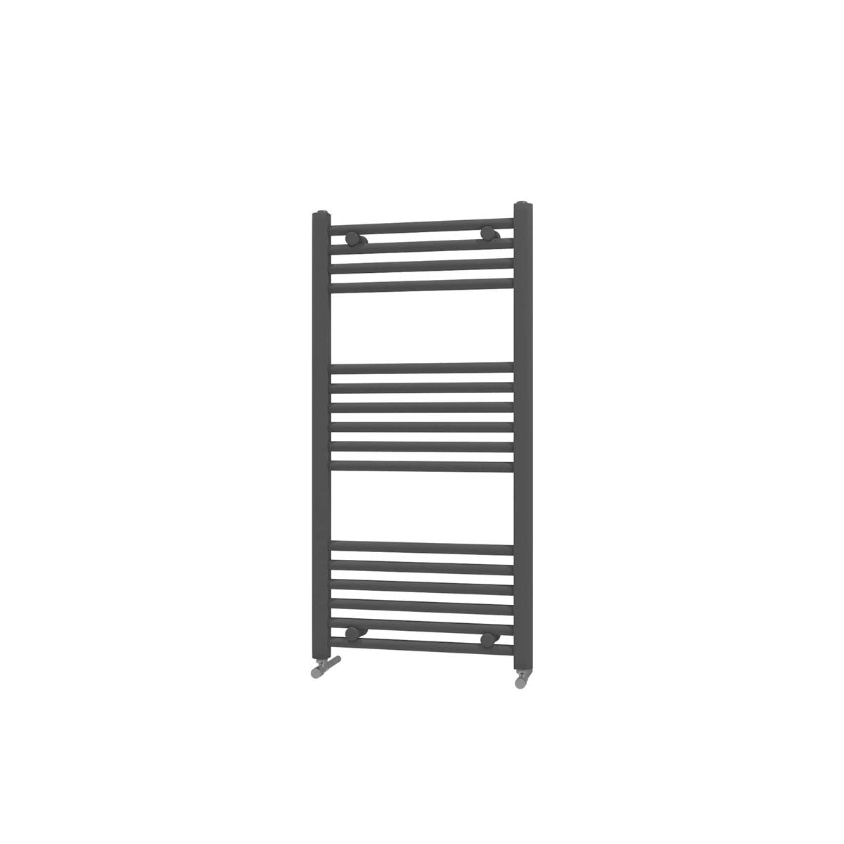 Strike Black 400X1000 Towel Rail