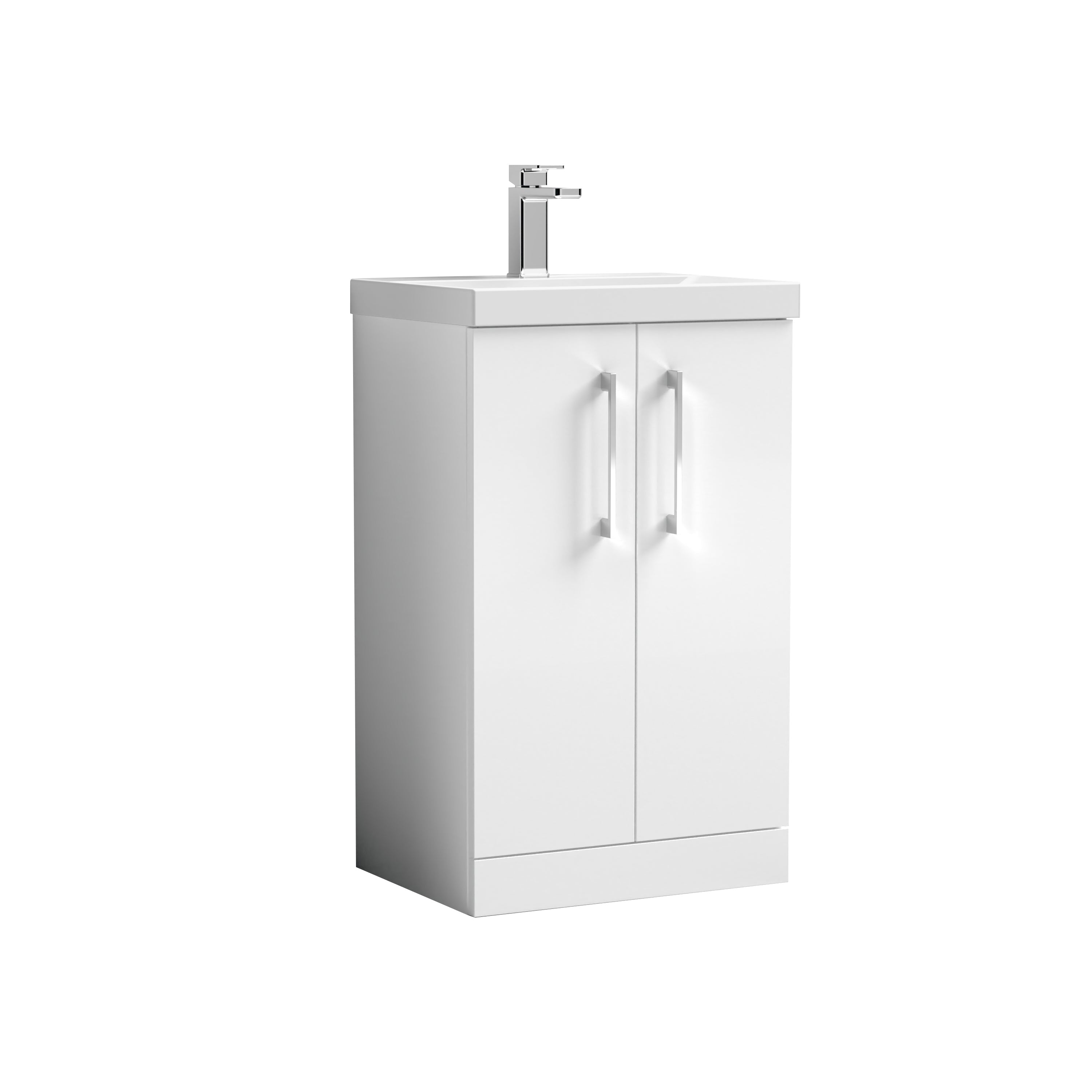 500mm Floor Standing 2-Door Vanity