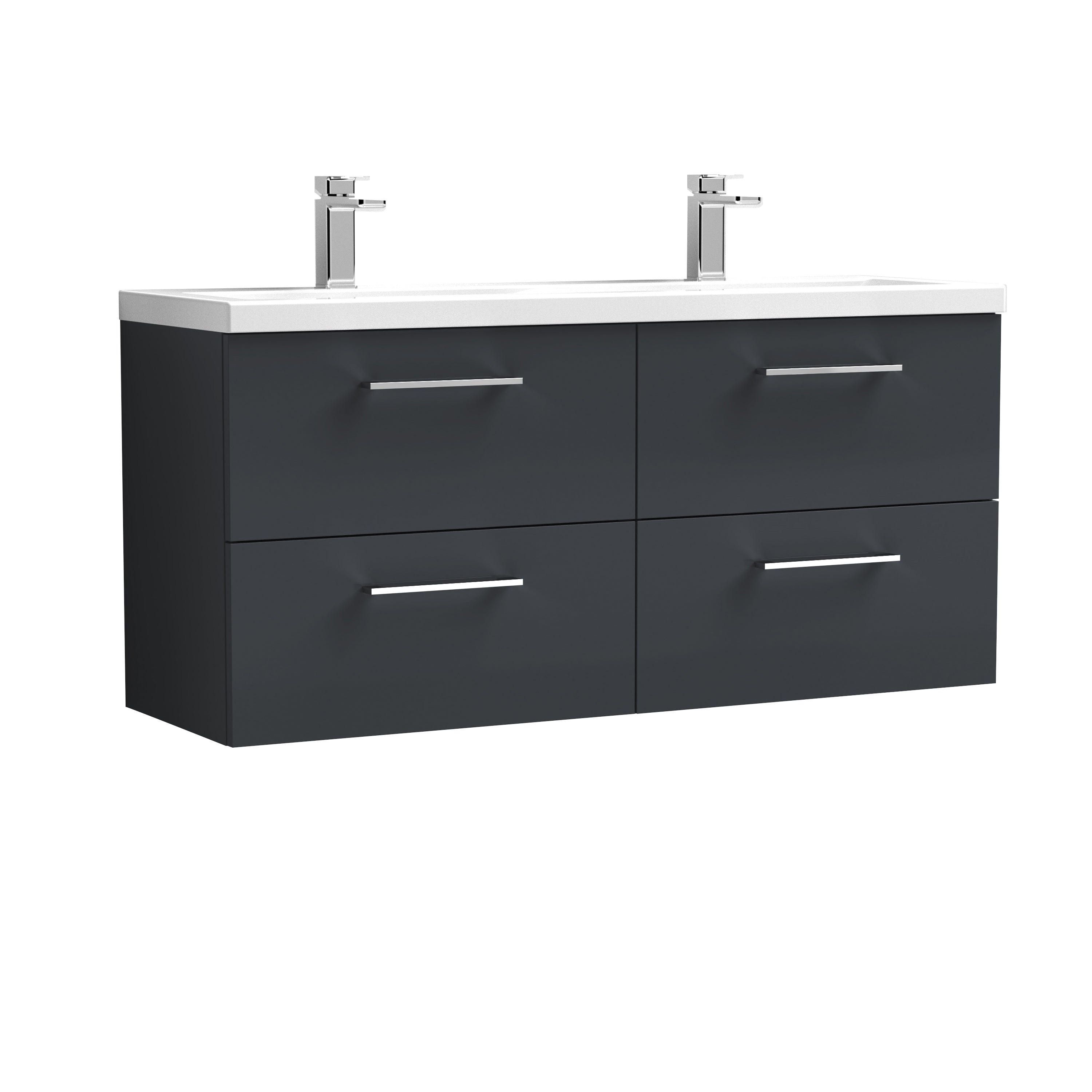 1200mm Wall Hung 4-Drawer Vanity