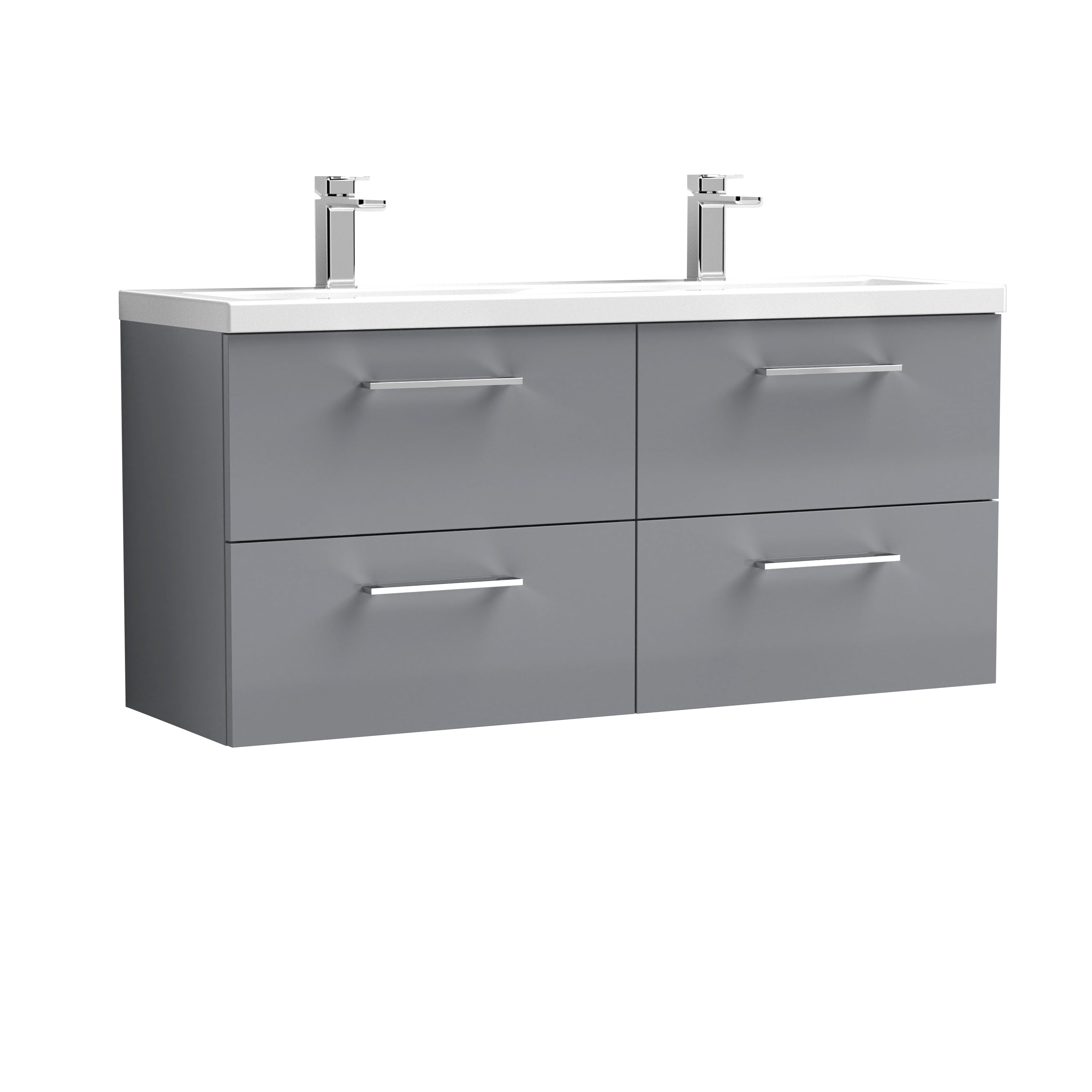 1200mm Wall Hung 4-Drawer Vanity