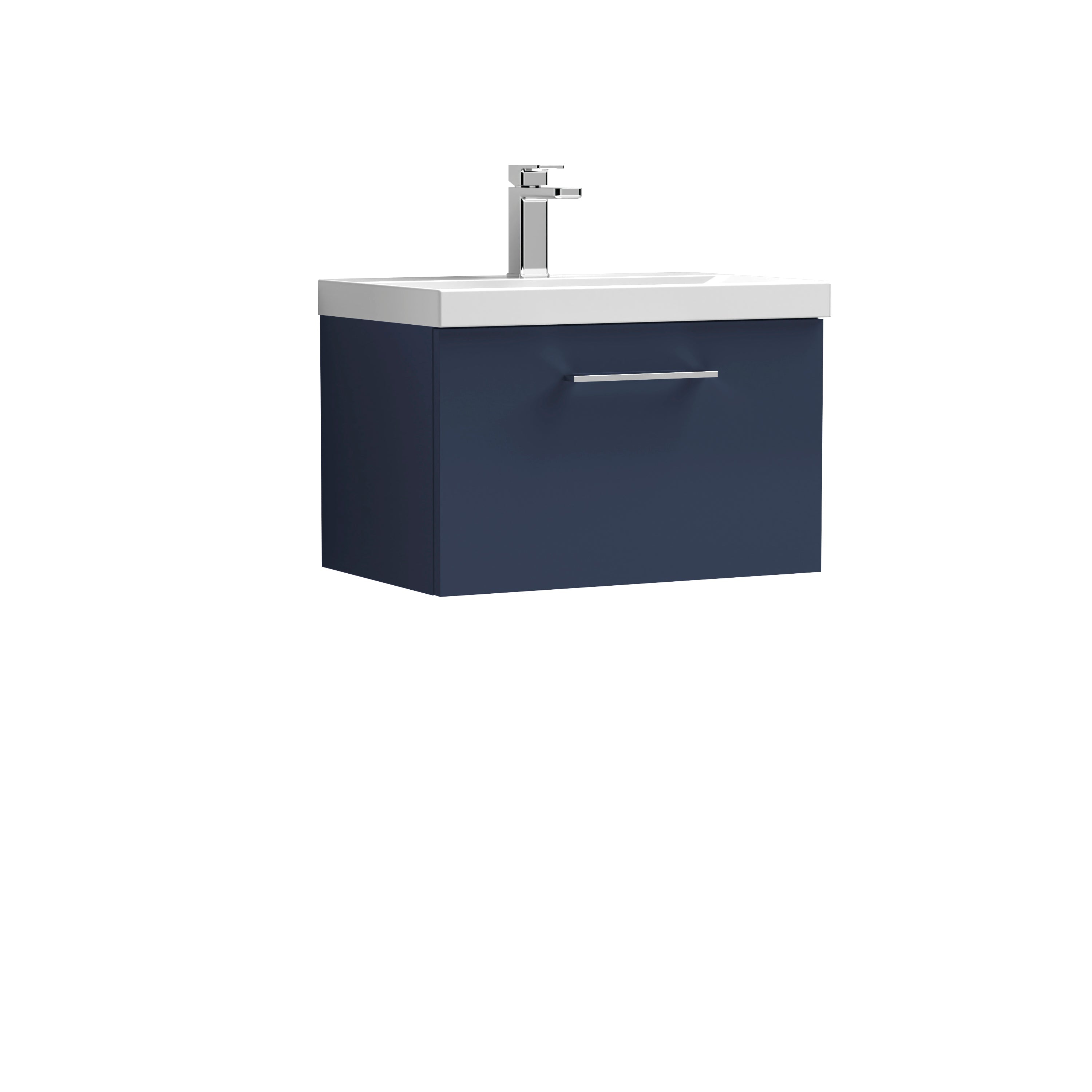 600mm Wall Hung 1-Drawer Vanity