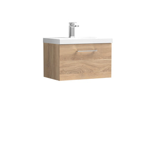 600mm Wall Hung 1-Drawer Vanity