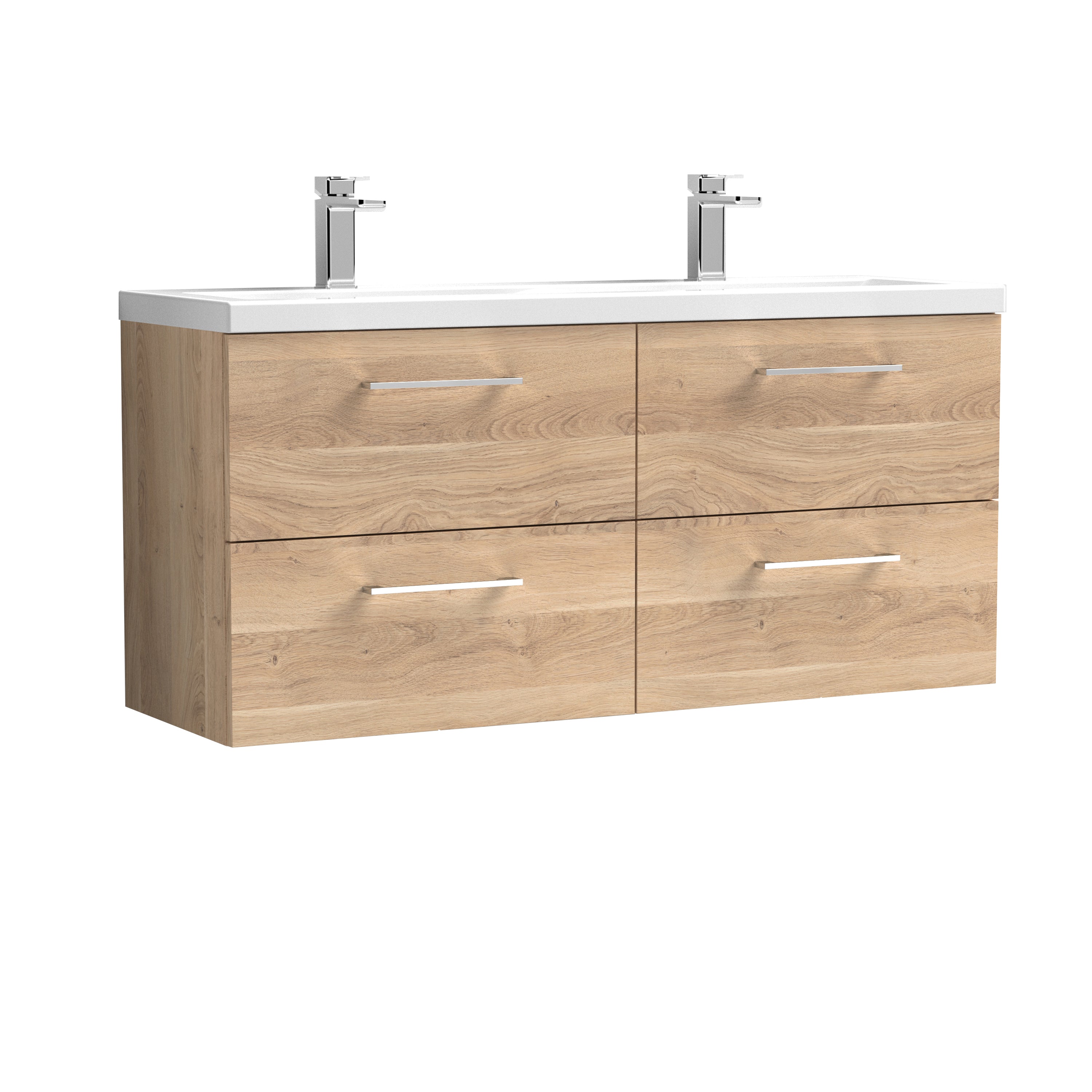 1200mm Wall Hung 4-Drawer Vanity