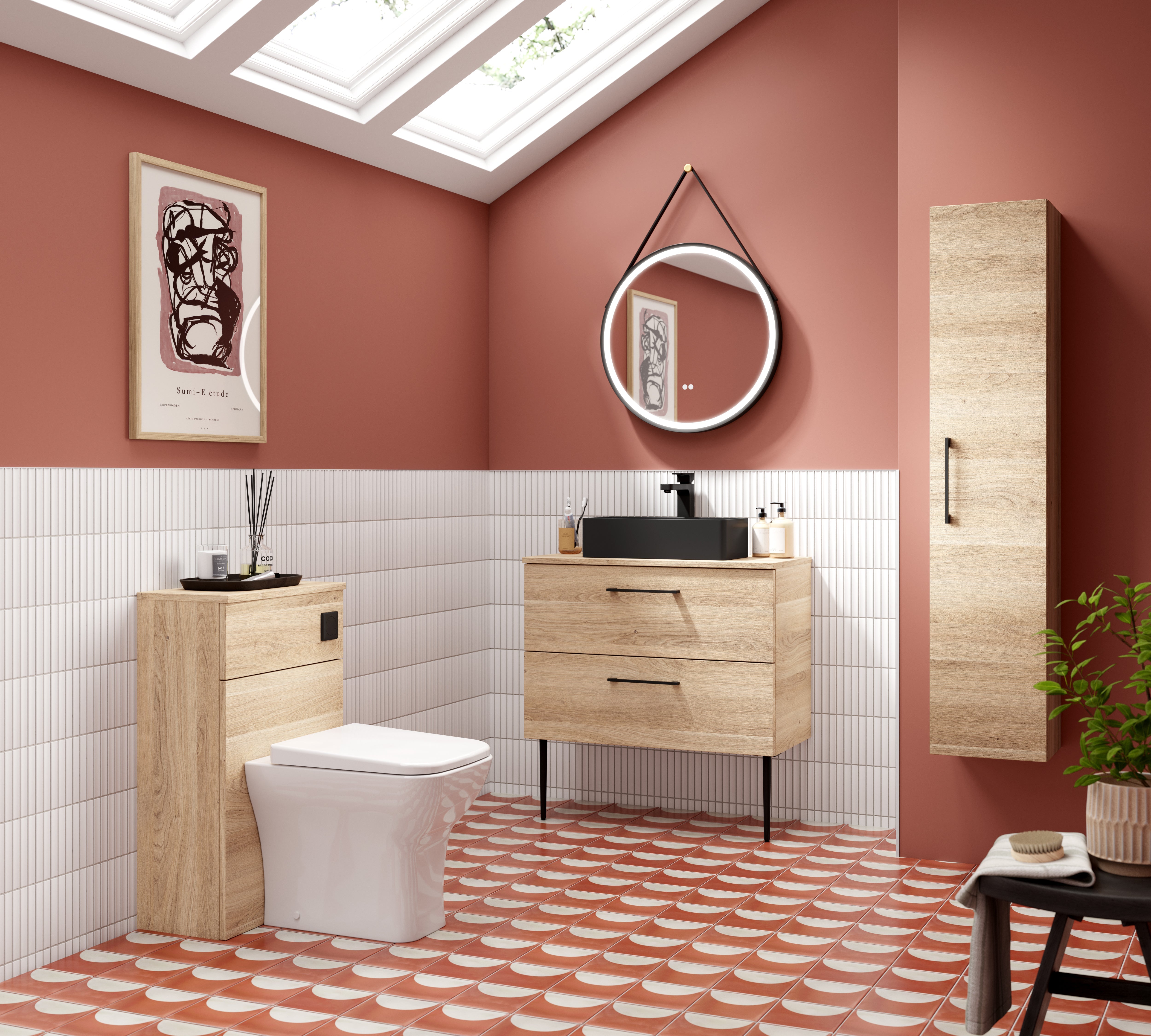 Floor Standing WC Unit 500mm