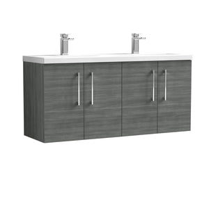 1200mm Wall Hung 4-Door Vanity