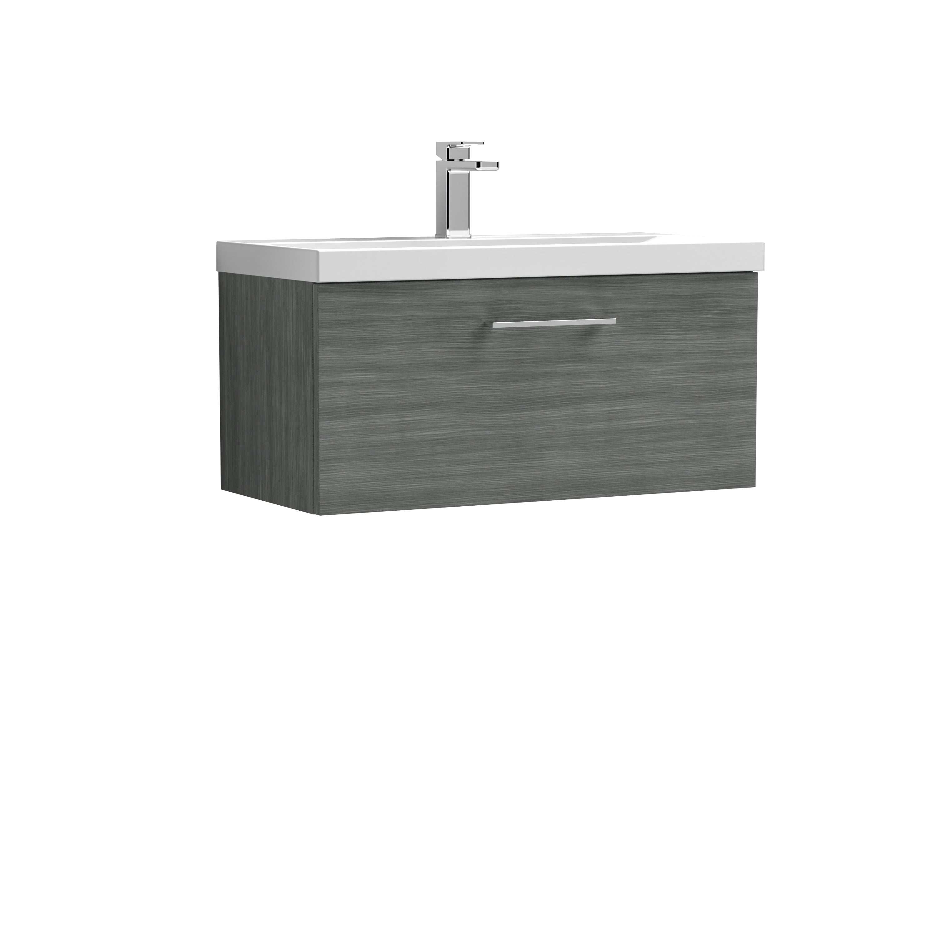 800mm Wall Hung 1-Drawer Vanity