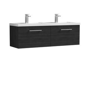 1200mm Wall Hung 2-Drawer Vanity