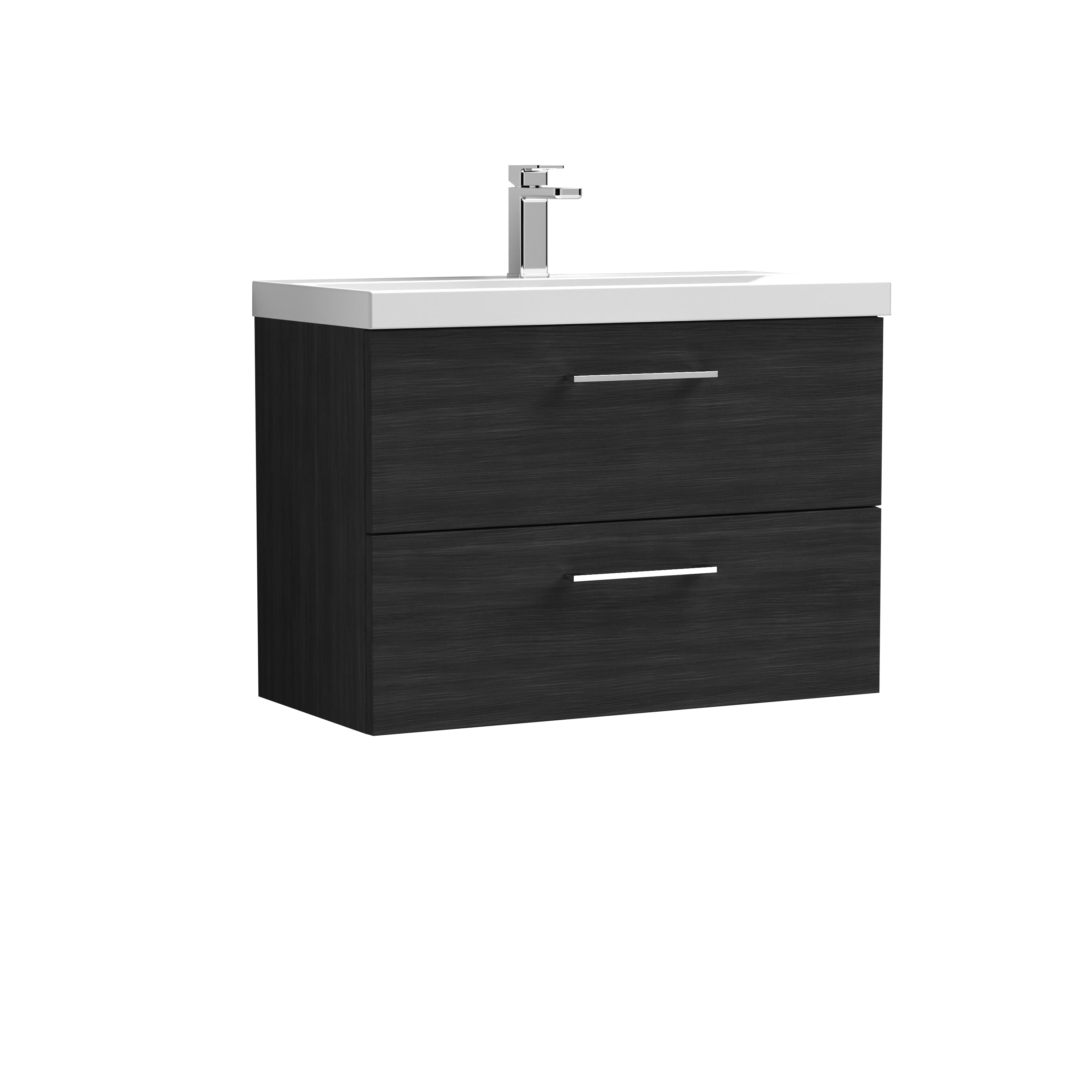 800mm Wall Hung 2-Drawer Vanity