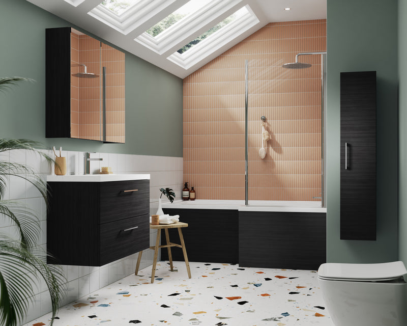 800mm Wall Hung 2-Drawer Vanity