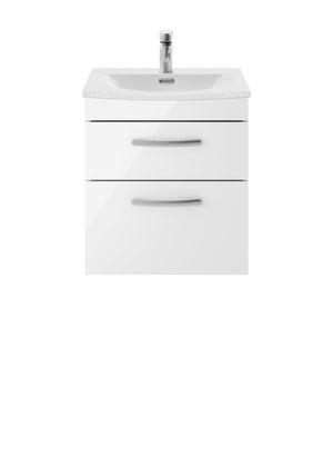 Reina 600mm Wall Hung 2-Drawer Vanity