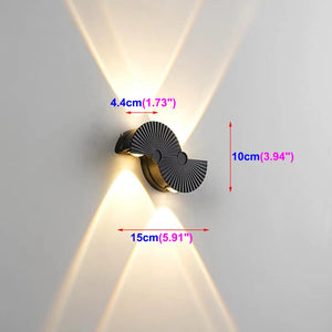 2Pcs COB LED Outdoor Wall Light